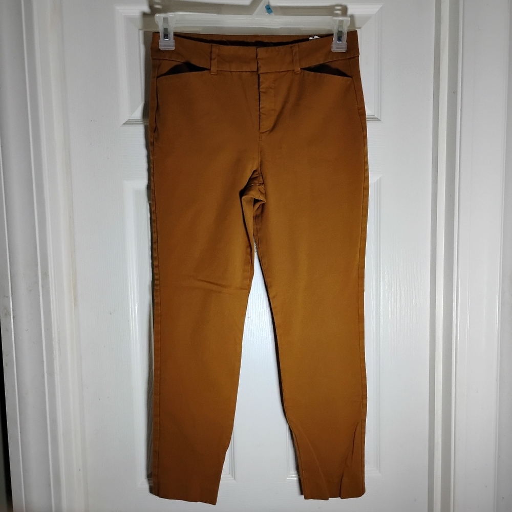 High Rise Pixie Bourbon Pants Old Navy Cropped - image 3